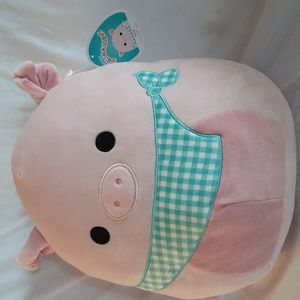 12" Squishmallows - Peter the Pig, NWT